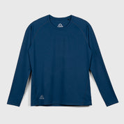 Womens Fjall LS Crew T-Shirt (Poseidon)
