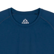 Womens Fjall LS Crew T-Shirt (Poseidon)