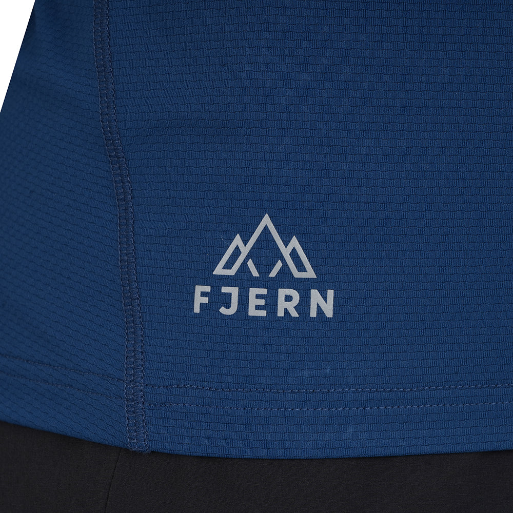 Womens Fjall LS Crew T-Shirt (Poseidon)