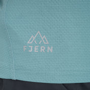 Womens Fjall Crew T-Shirt (Mineral Blue)