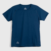 Womens Fjall Crew T-Shirt (Poseidon)