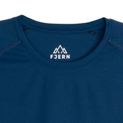 Womens Fjall Crew T-Shirt (Poseidon)