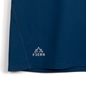 Womens Fjall Crew T-Shirt (Poseidon)
