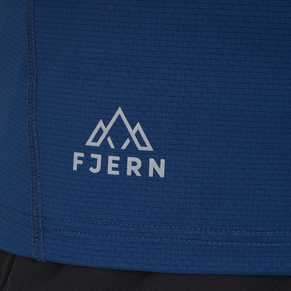 Womens Fjall Crew T-Shirt (Poseidon)