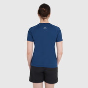 Womens Fjall Crew T-Shirt (Poseidon)