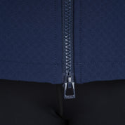 Womens Fjälltopp Tech Hooded Jacket (Navy/Mustard)