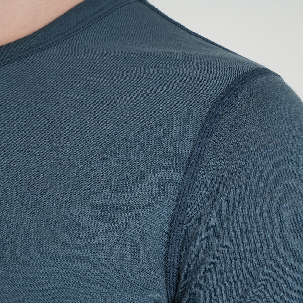 Womens Henge Merino Blend T-Shirt (Orion Blue)
