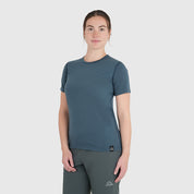 Womens Henge Merino Blend T-Shirt (Orion Blue)