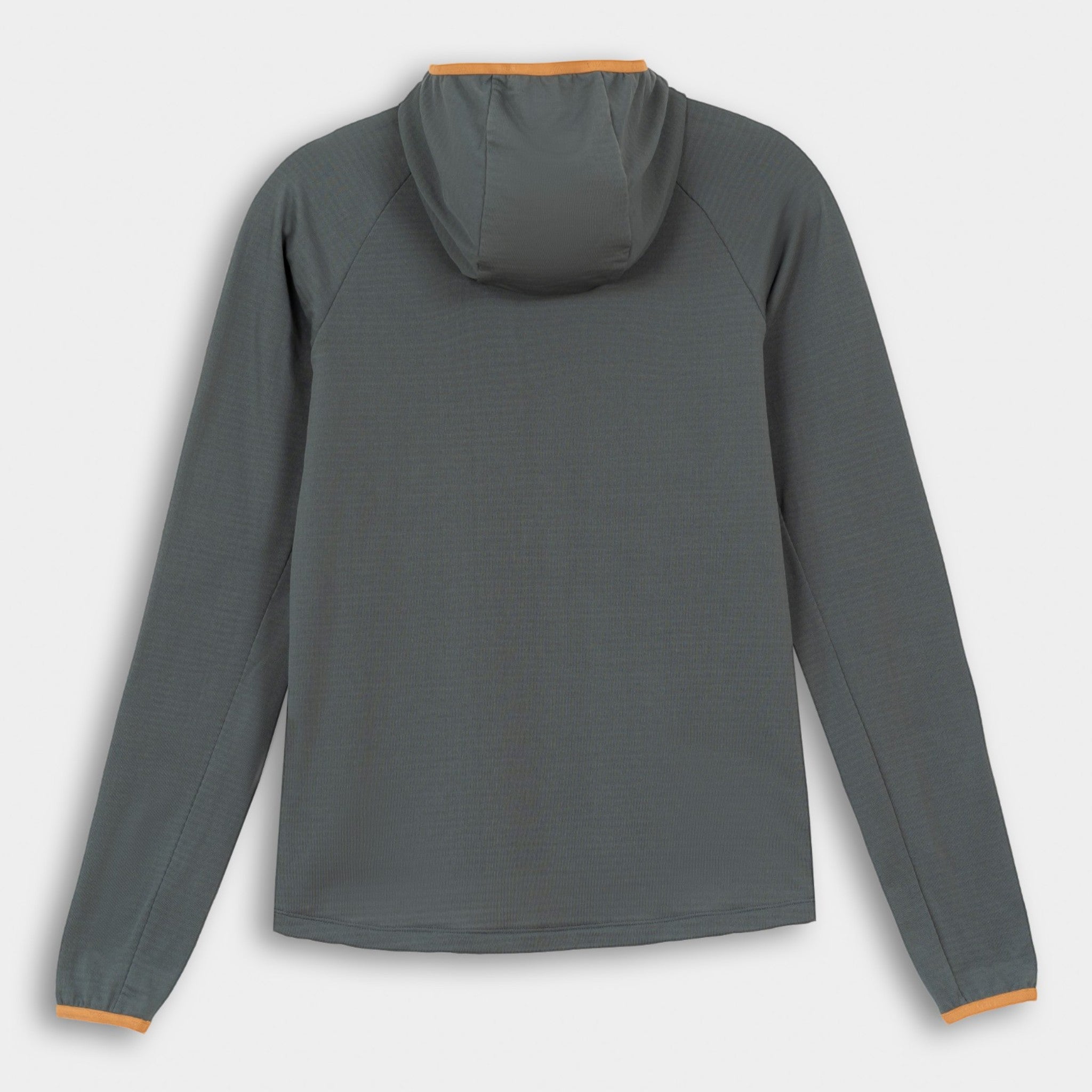 Womens Klifra Light Grid Fleece Hoodie (Urban Chic/Mustard)