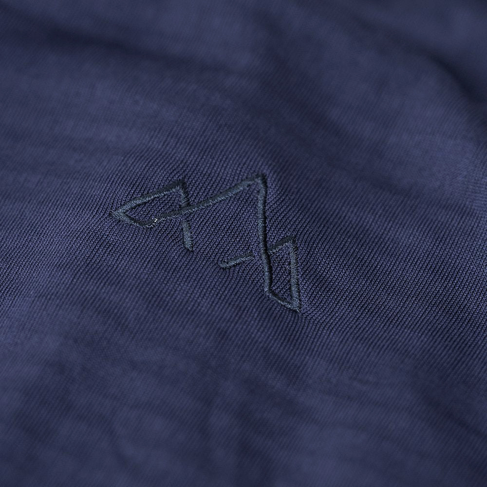 Fjern Womens Klifra Light Grid Fleece Pullover (Navy/Moss)