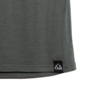 Womens Landscape Merino Blend T-Shirt (Urban Chic/Lime)