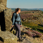 Fjern - Womens Nord Softshell Trousers (Storm Grey) | Conquer any terrain with our Nord mountaineering trousers, designed for all-season hiking