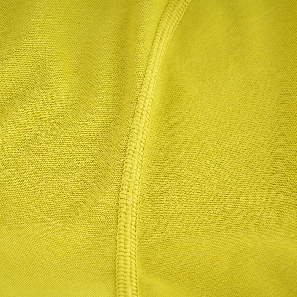 Womens Roundel Merino Blend T-shirt (Lime/Petrol)