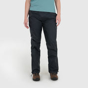 Womens Täckning Waterproof Over Trousers (Black)