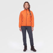 Womens Aktiv II Down Jacket (Koi/Baked Clay) ✦AI