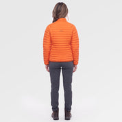 Womens Aktiv II Down Jacket (Koi/Baked Clay) ✦AI
