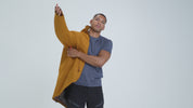Mens Forsvar Eco Waterproof Jacket (Indigo)