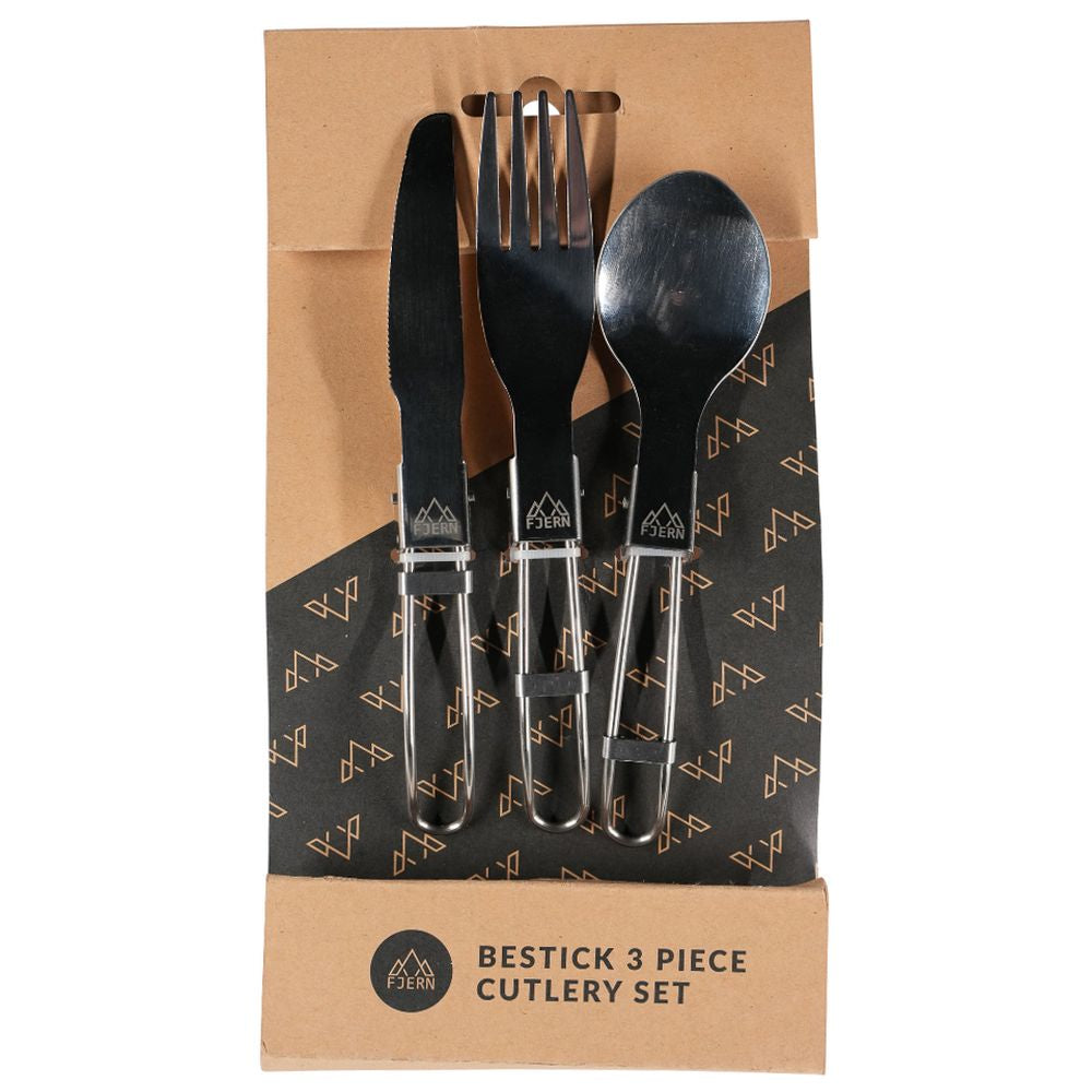 Bestick 3 Piece Cutlery Set (Silver)