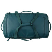 Fjern - Fördra 70L Duffle Bag (Petrol) | Made from durable 100% recycled polyester with a TPU-film laminate, the Fördra duffle bag offers 70L of storage, multiple pockets, and versatile carrying options