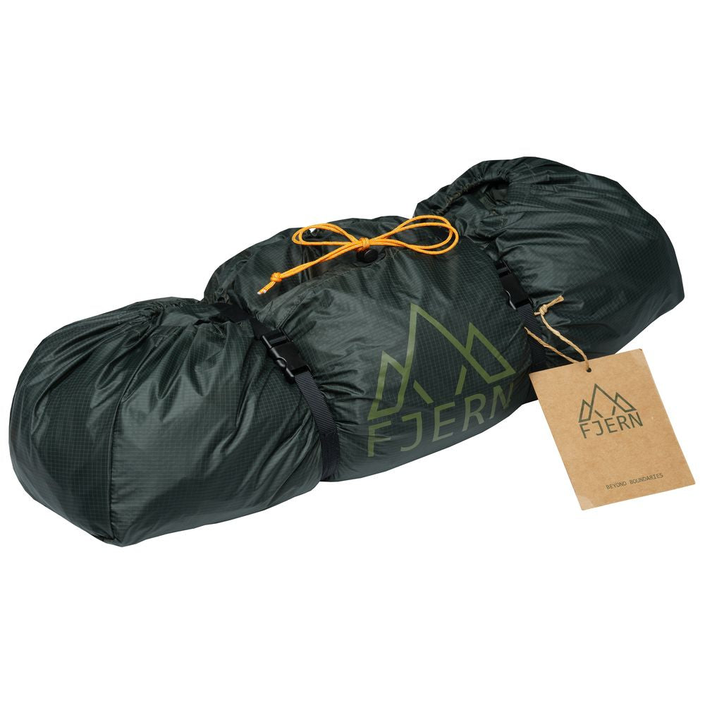 Fjern - Gökotta 1 Tent (Thyme) | Enhance your solo mountain adventures with the Gokotta 1 ultra-light, three-season, one-person tent