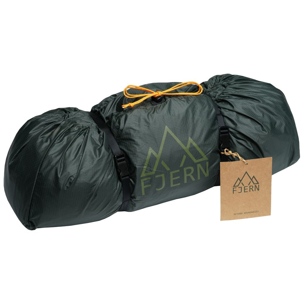 Fjern - Gökotta 2 Tent (Thyme) | Enhance your mountain adventures with the Gokotta 2, an ultra-light, two-person tent designed for fast and light trips