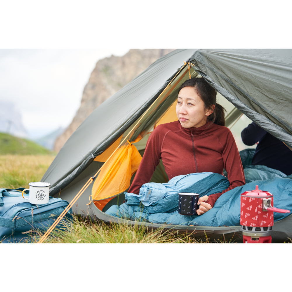 Fjern - Gökotta 2 Tent (Thyme) | Enhance your mountain adventures with the Gokotta 2, an ultra-light, two-person tent designed for fast and light trips
