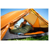 Fjern - Hygge 400 Down Sleeping Bag (Petrol/Arctic Blue) | Embrace the great outdoors with the Hygge 400, your ideal companion for 3-season adventures