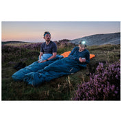 Fjern - Hygge 400 Down Sleeping Bag (Petrol/Arctic Blue) | Embrace the great outdoors with the Hygge 400, your ideal companion for 3-season adventures