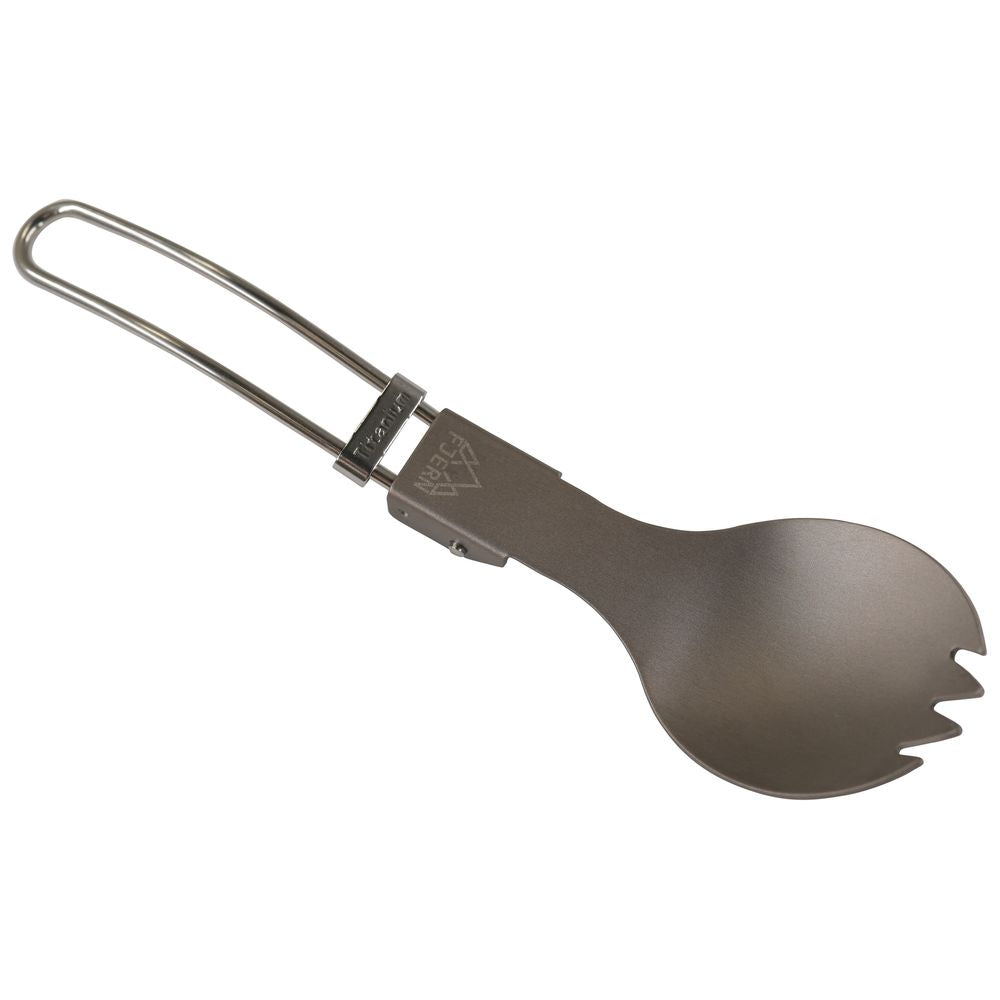 Fjern - Fjork Titanium Forked Spoon (Silver)