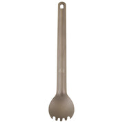 Fjern - Fjork Titanium Long Forked Spoon (Silver) | Our lightweight long-handled forked spoon is an essential tool for deep pots and food packets