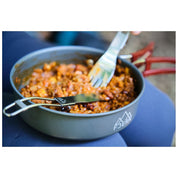 Fjern - Kypsetä Pan Set (Grey/Rust) | Upgrade your camping with our versatile aluminium camping cookware set, designed for 1-2 people