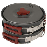 Fjern - Kypsetä Pan Set (Grey/Rust) | Upgrade your camping with our versatile aluminium camping cookware set, designed for 1-2 people