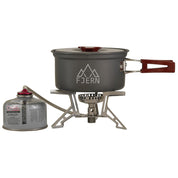 Fjern - Kypsetä Pan Set (Grey/Rust) | Upgrade your camping with our versatile aluminium camping cookware set, designed for 1-2 people