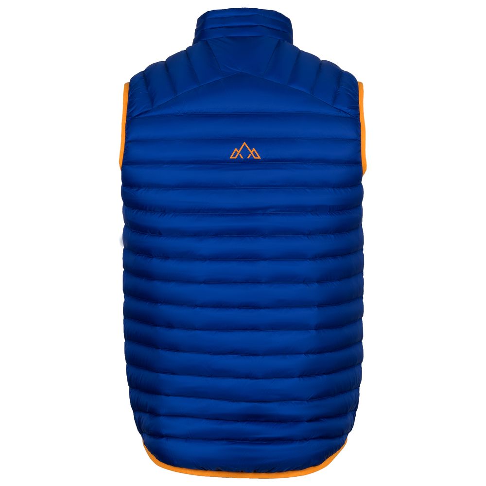 Fjern - Mens Aktiv Down Gilet (Electric/Sunshine) | Gear up your alpine performance with the Aktiv Gilet, a versatile and lightweight insulated layer that offers core warmth without the bulk