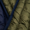 Fjern - Mens Aktiv Down Gilet (Olive/Navy) | Gear up your alpine performance with the Aktiv Gilet, a versatile and lightweight insulated layer that offers core warmth without the bulk