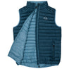 Fjern - Mens Aktiv Down Gilet (Petrol/Arctic Blue) | Gear up your alpine performance with the Aktiv Gilet, a versatile and lightweight insulated layer that offers core warmth without the bulk