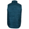 Fjern - Mens Aktiv Down Gilet (Petrol/Arctic Blue) | Gear up your alpine performance with the Aktiv Gilet, a versatile and lightweight insulated layer that offers core warmth without the bulk