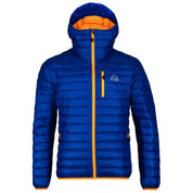 Fjern - Mens Aktiv Down Hooded Jacket (Electric/Sunshine) | Venture further with the Aktiv, a versatile and lightweight insulated layer that offers exceptional warmth in a compact package