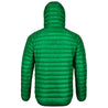 Fjern - Mens Aktiv Down Hooded Jacket (Green/Pine) | Venture further with the Aktiv, a versatile and lightweight insulated layer that offers exceptional warmth in a compact package