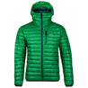 Fjern - Mens Aktiv Down Hooded Jacket (Green/Pine) | Venture further with the Aktiv, a versatile and lightweight insulated layer that offers exceptional warmth in a compact package