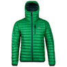 Fjern - Mens Aktiv Down Hooded Jacket (Green/Pine) | Venture further with the Aktiv, a versatile and lightweight insulated layer that offers exceptional warmth in a compact package