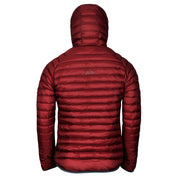 Fjern - Mens Aktiv Down Hooded Jacket (Rust/Charcoal) | Venture further with the Aktiv, a versatile and lightweight insulated layer that offers exceptional warmth in a compact package