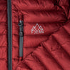 Fjern - Mens Aktiv Down Hooded Jacket (Rust/Charcoal) | Venture further with the Aktiv, a versatile and lightweight insulated layer that offers exceptional warmth in a compact package