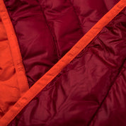 Fjern - Mens Aktiv Down Hoodless Jacket (Raspberry Red/Orange) | Venture further with the Aktiv, a versatile and lightweight insulated layer that offers exceptional warmth in a compact package