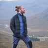 Fjern - Mens Aktiv Down Hoodless Jacket (Stealth) | Venture further with the Aktiv, a versatile and lightweight insulated layer that offers exceptional warmth in a compact package