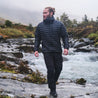 Fjern - Mens Aktiv Down Hooded Jacket (Stealth) | Venture further with the Aktiv, a versatile and lightweight insulated layer that offers exceptional warmth in a compact package