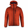 Fjern - Mens Aktiv Down Hooded Jacket (Burnt Orange/Navy) | Venture further with the Aktiv, a versatile and lightweight insulated layer that offers exceptional warmth in a compact package