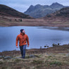 Fjern - Mens Aktiv Down Hooded Jacket (Burnt Orange/Navy) | Venture further with the Aktiv, a versatile and lightweight insulated layer that offers exceptional warmth in a compact package