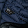 Fjern - Mens Aktiv Down Hooded Jacket (Charcoal/Navy) | Venture further with the Aktiv, a versatile and lightweight insulated layer that offers exceptional warmth in a compact package