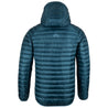 Fjern - Mens Aktiv Down Hooded Jacket (Petrol/Arctic Blue) | Venture further with the Aktiv, a versatile and lightweight insulated layer that offers exceptional warmth in a compact package